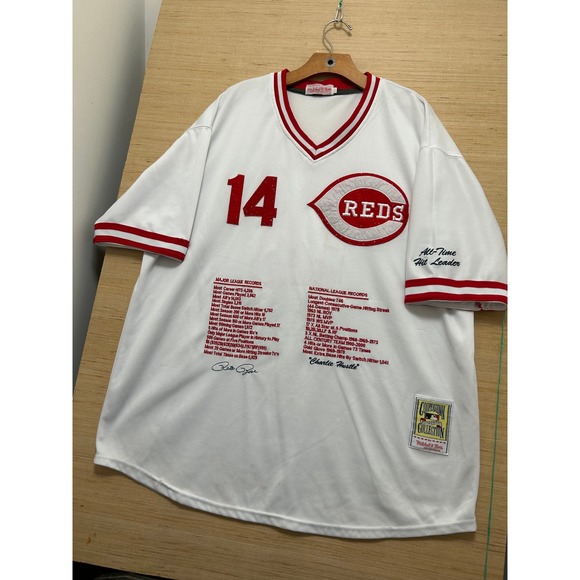 Mitchell & Ness Other - Mitchell & Ness Cincinnati Reds Pete‎ Rose 14 Baseball Jersey Cooperstown